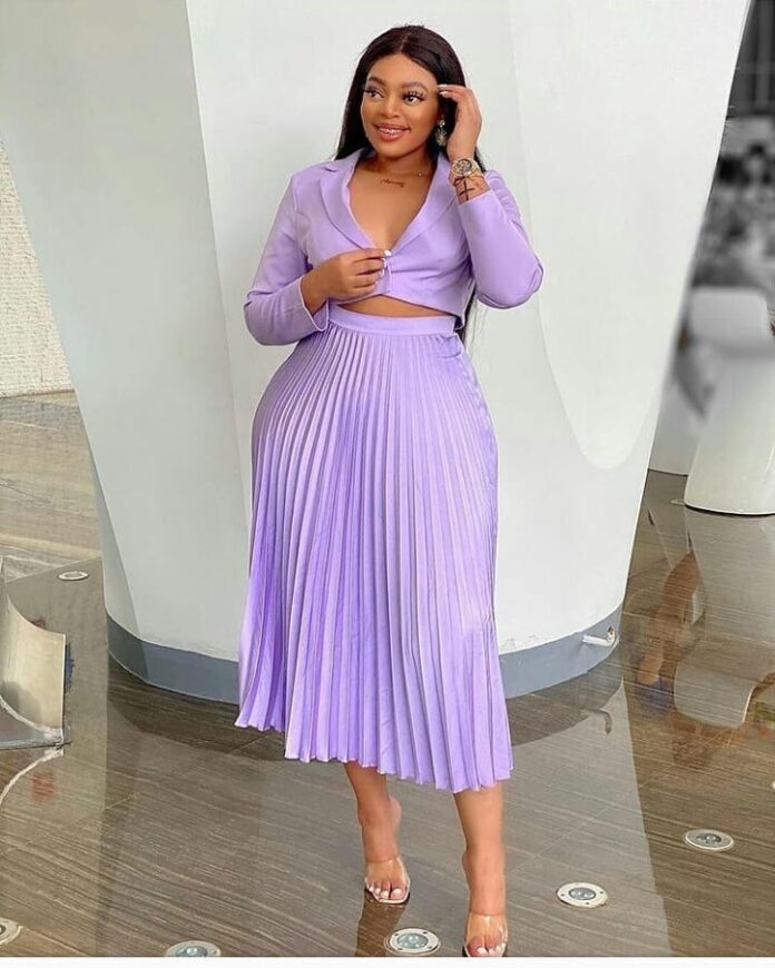 Lady Like Pleated Skirt main image 1
