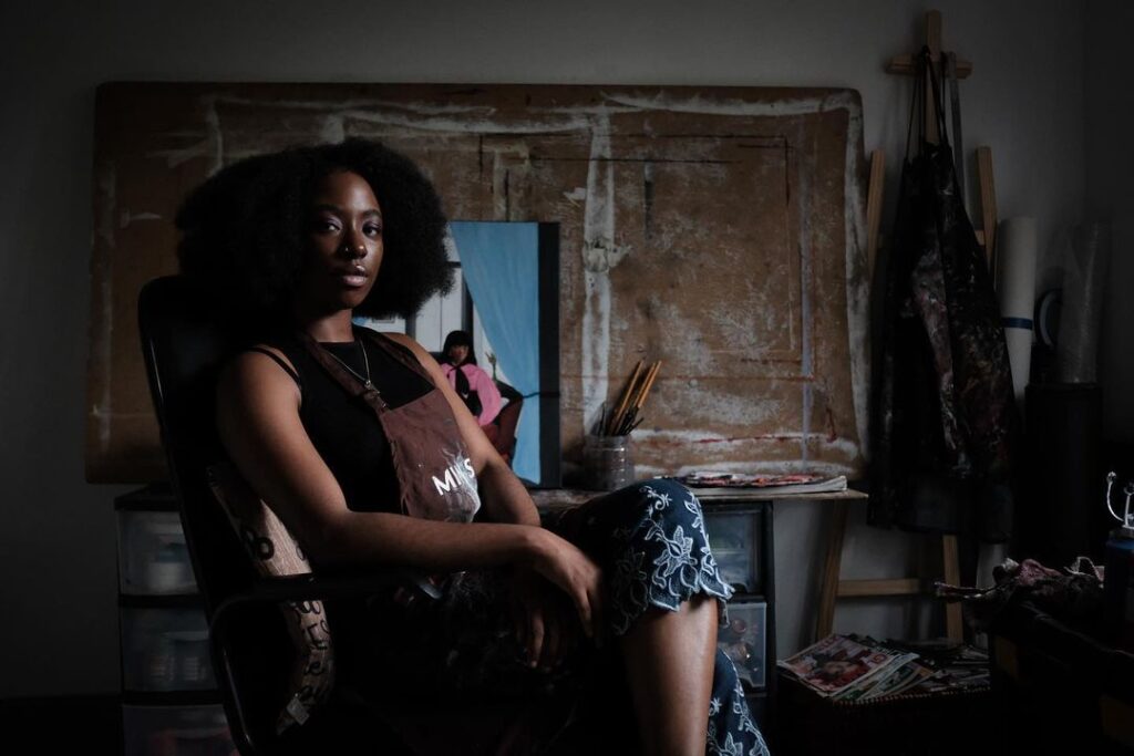 Cinthia Sifa Mulanga a mixed-media artist partners with Gucci on a new ...