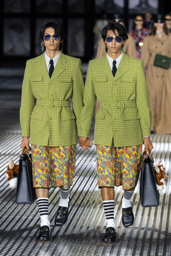 Gucci Just Sent 68 Identical Twin Sets Down the Runway