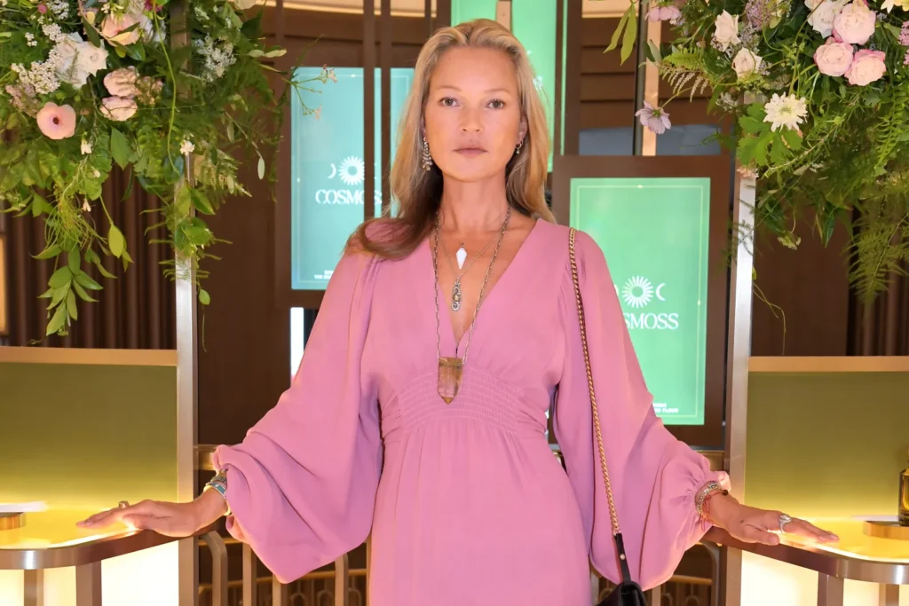Kate Moss Is The Queen Of Boho Even When Clad In Businesswoman Mode