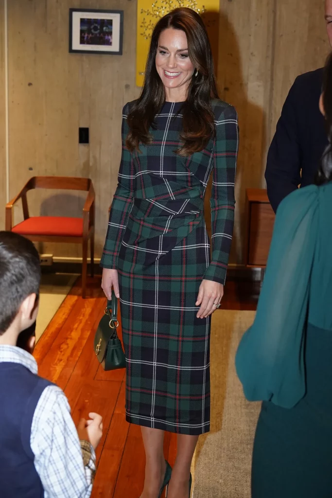 The Princess of Wales Dons Tartan For Her Inaugural Boston Engagement