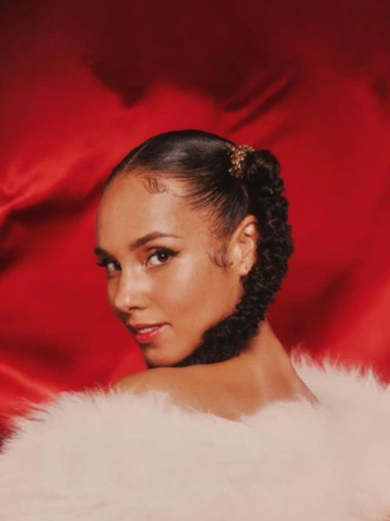 The "Holiday Masquerade Ball" will be hosted by Alicia Keys on Apple Music