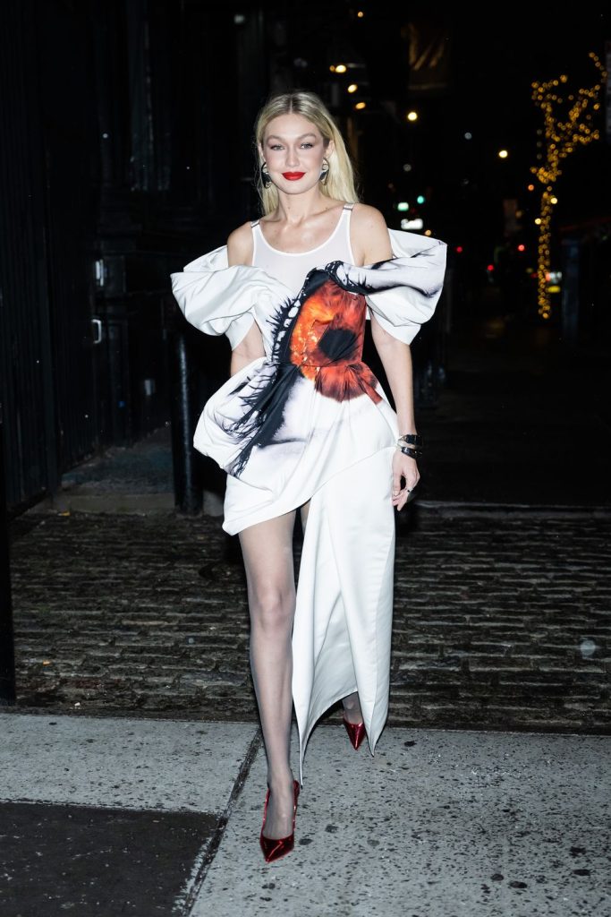 Gigi Hadid in NYC for Next in Fashion