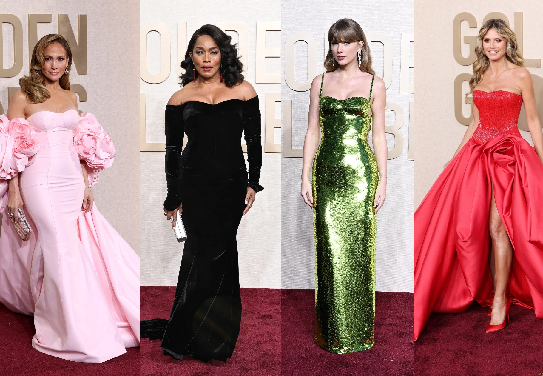 See Every Look And Outfit From The 2024 Golden Globes Red Carpet - leurr