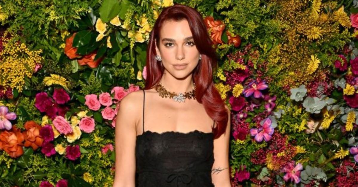 Dua Lipa Brings The Sheer Black Lace Dress to the BAFTAs After-Party ...