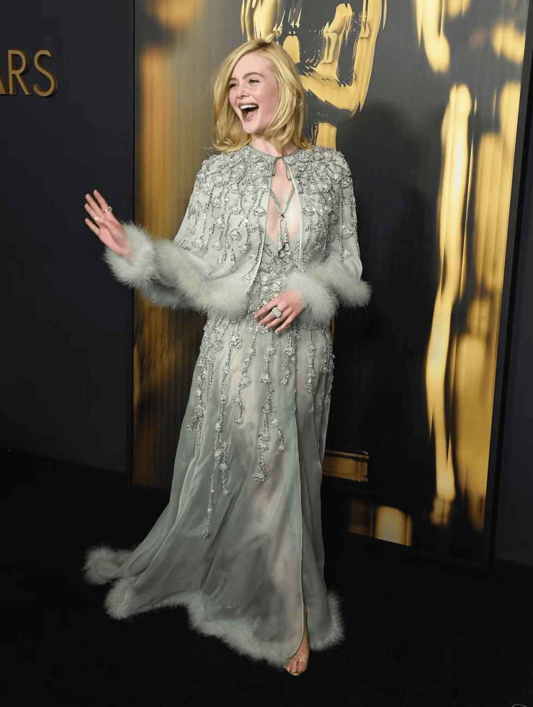 Jon Kopaloff/Getty Images Entertainment/Getty Images
Elle Fanning attends the 2024 Governors Awards at Dolby Theatre on November 17, 2024 in Hollywood, C...