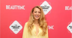 blake lively at the 2024 beauty inc awards held at the rainbow room on december 11, 2024 in new york, new york photo by katie jonesbeauty inc via getty images