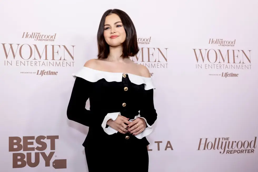 beverly hills, california december 04 selena gomez attends the hollywood reporters annual women in entertainment gala presented by lifetime at the beverly hills hotel on december 04, 2024 in beverly hills, california photo by emma mcintyrewireimage