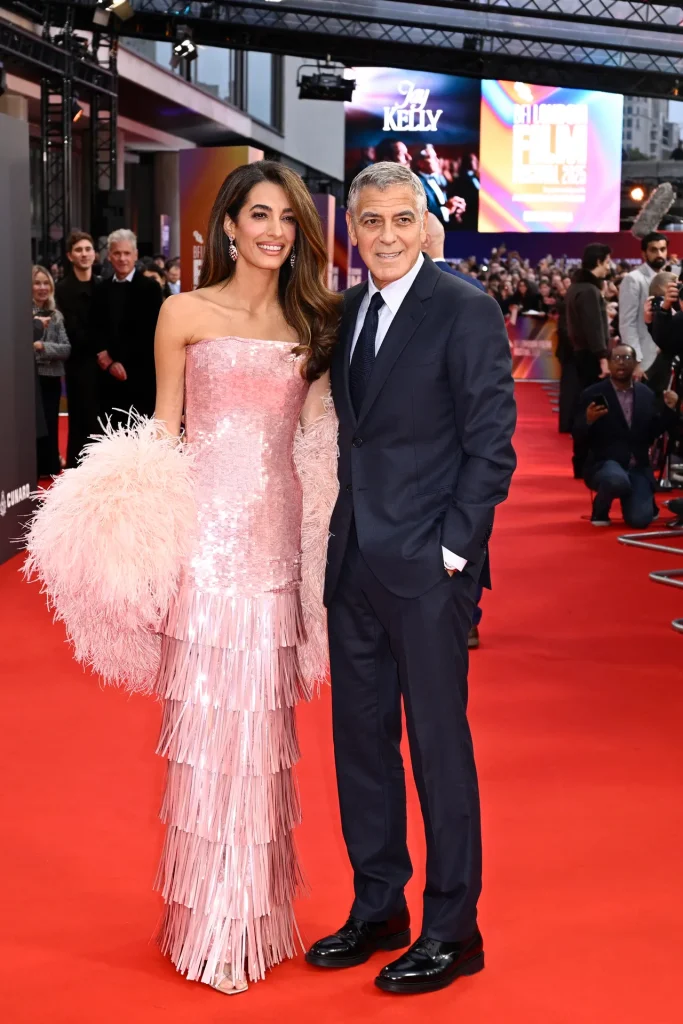 Now Amal Clooney Is Embracing Showgirl Style
