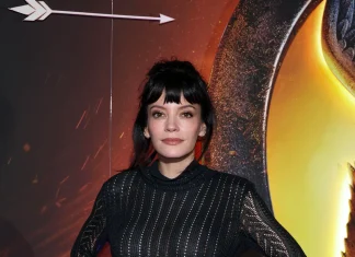 Lily Allen Adds a Sheer Dior Masterpiece to Her Definitive Revenge-Dress Era The Hunger Games On Stage The Global Stage Premiere Arrivals Lily Allen