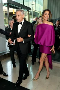 Image may contain Clothing Dress Black Hair Hair Person Formal Wear Head Adult Face Evening Dress and Photography